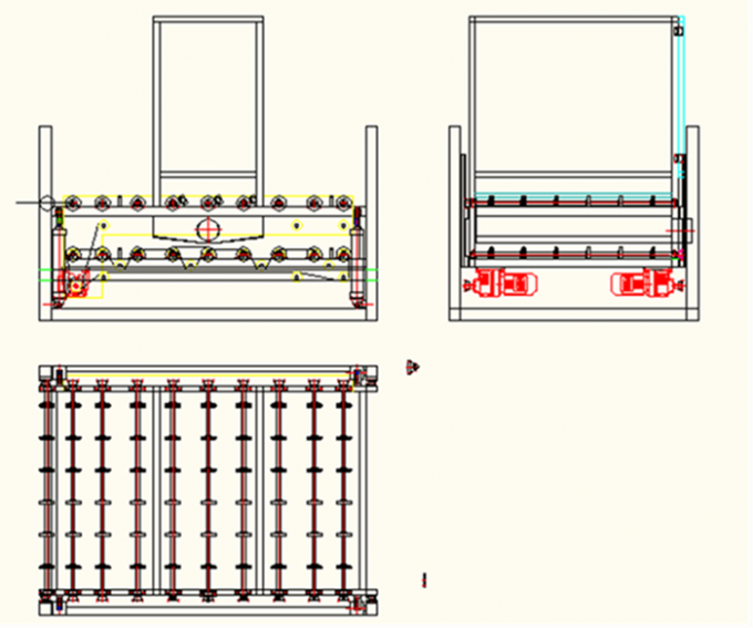 Μηχανή κονιοποίησης γυαλιού ανεμοφρακτών για το αυτόματο Talc γραμμών παραγωγής γυαλιού σύστημα